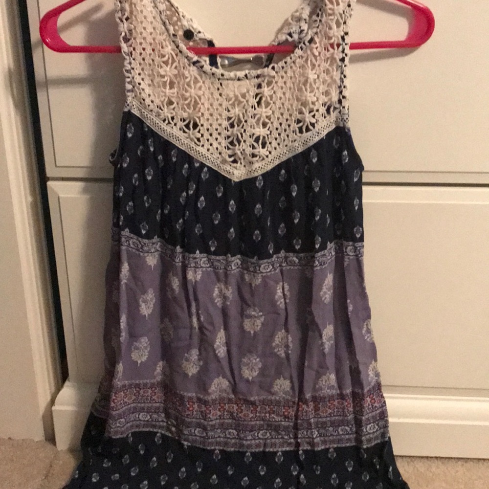 patterned tunic